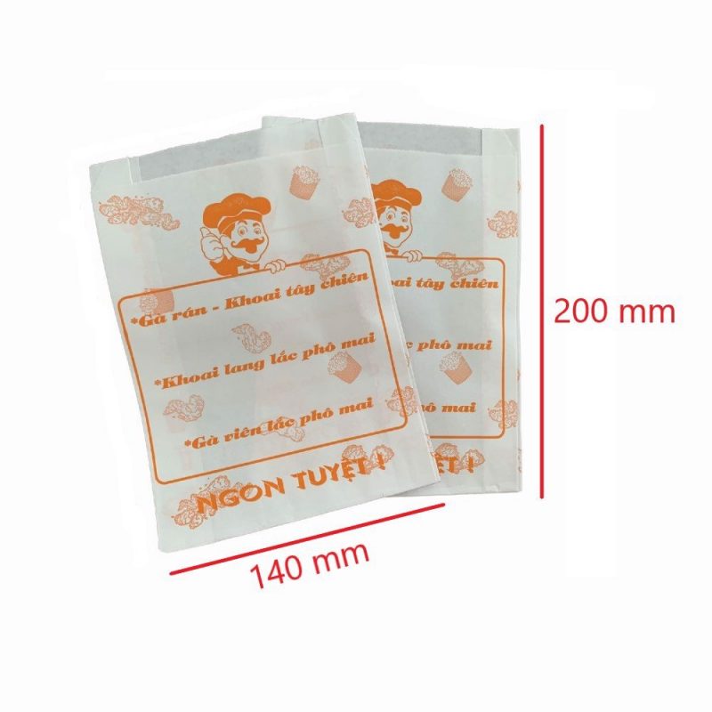 kích thước túi giấy