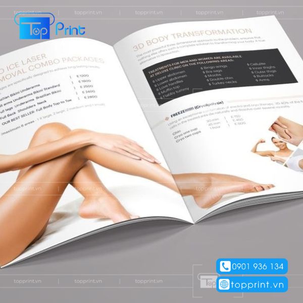 Top 21++ mẫu thiết kế Catalogue Spa đẹp