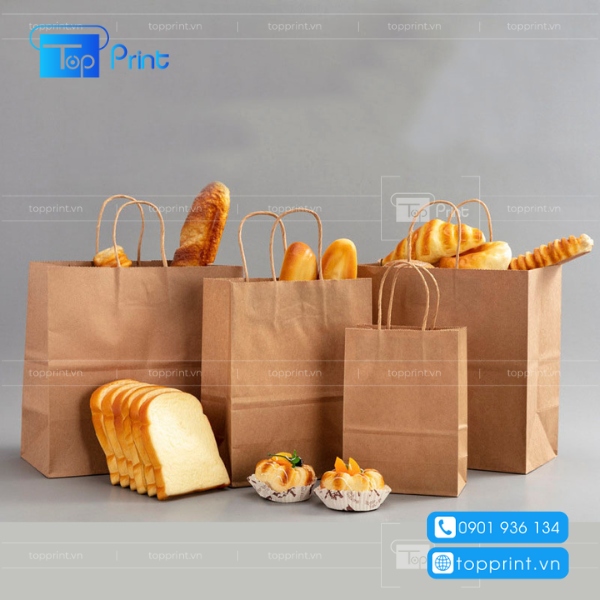 túi giấy đựng thực phẩm hcm