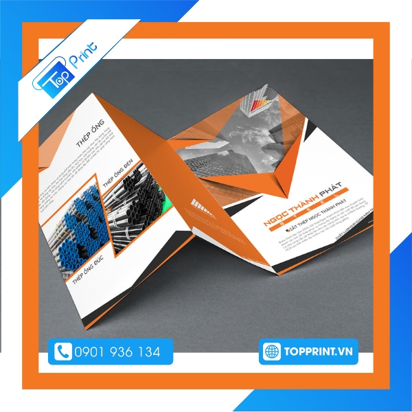 In brochure công ty xây dựng giá rẻ