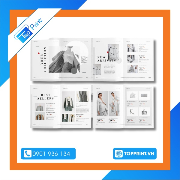 mẫu catalogue thời trang theo yêu cầu