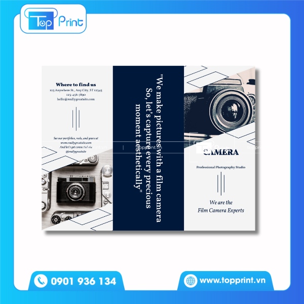 19+ Mẫu brochure camera ấn tượng và bắt mắt