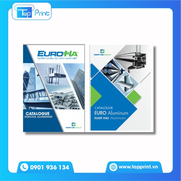Mẫu catalogue nhôm kính EUROHA