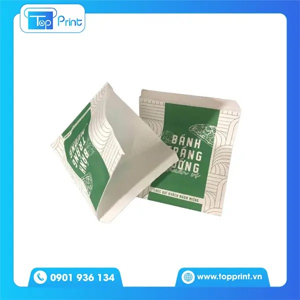 15+ Mẫu Túi Giấy Đựng Bánh Tráng Nướng Đẹp, Ấn Tượng