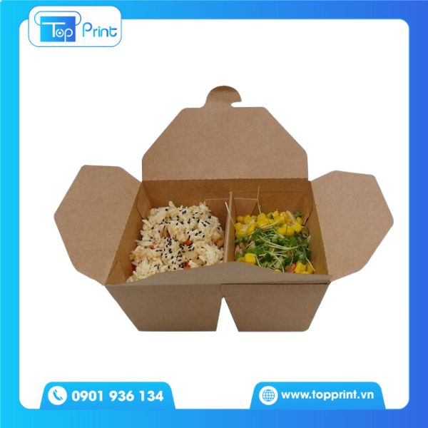 Hộp giấy nhiều ngăn thiết kế đẹp