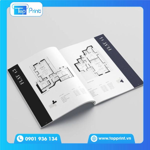 Mẫu catalogue xây dựng đơn giản