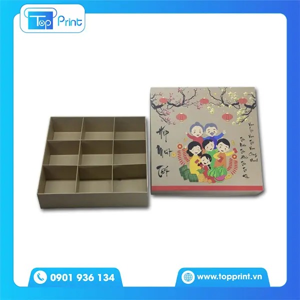 Hộp giấy đựng mứt