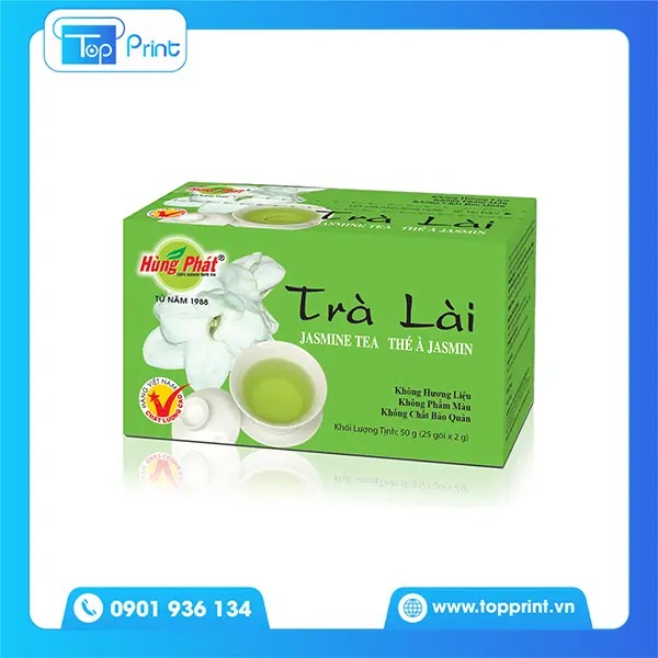 22+ Mẫu hộp giấy đựng trà sang trọng độc đáo 