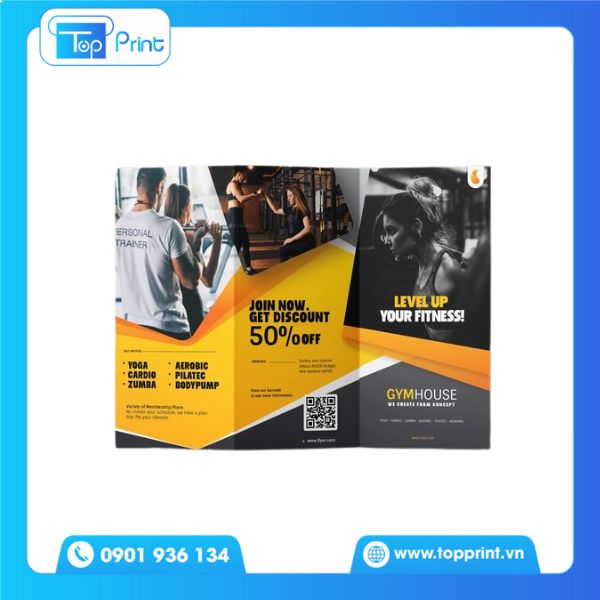 15+ Mẫu Brochure phòng tập gym thu hút khách hàng