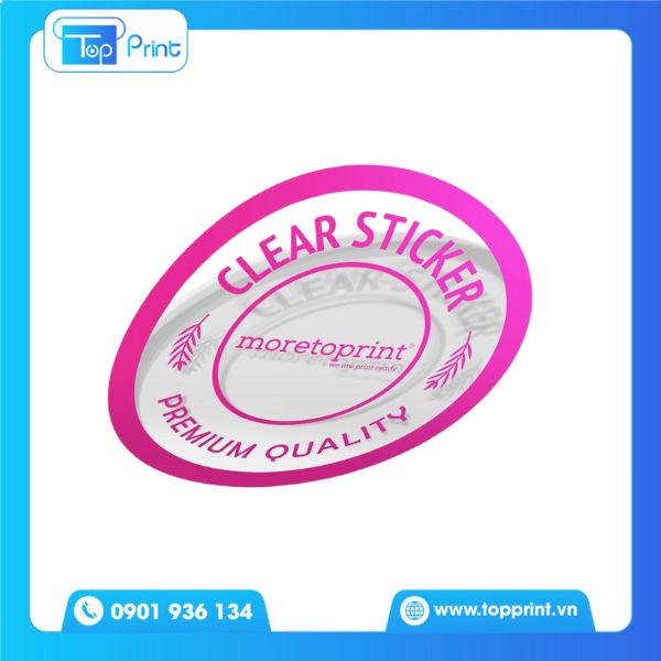 In decal nhựa, in tem nhựa trong suốt, nhựa dẻo giá rẻ