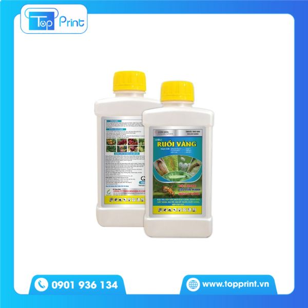 22+ Mẫu nhãn mác sản phẩm bảo vệ thực vật, thuốc trừ sâu