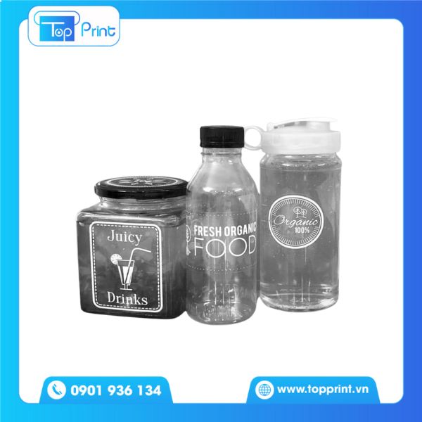Nhãn Decal Trong Suốt