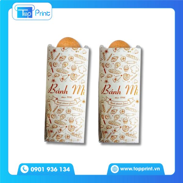 15+ Mẫu Túi Giấy Đựng Bánh Mì Đẹp, Chất Lượng