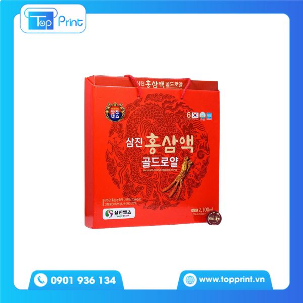 15+ Mẫu Túi Giấy Đựng Sâm Đẹp, Nổi Bật, Chất Lượng